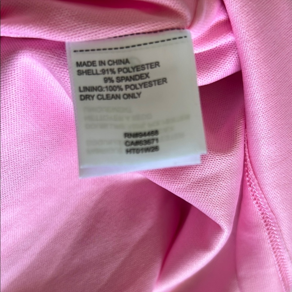 Laundry By Shelli Segal Pink Maxi Dress size 8 lined perfect condition - Picture 5 of 9